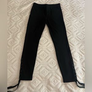 Joes Jeans Low Rise Leggings with Ribbon